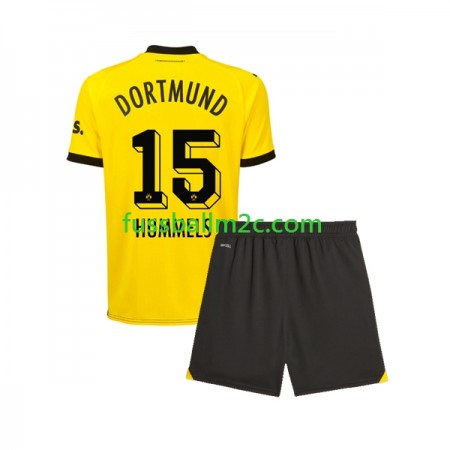 Fußballtrikots Borussia Dortmund Mats Hummels 15 Kinder Heim Trikotsatz 2023-2024